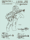 Eddie Van Halen Instrument Support - Patent on Wood