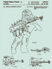 Eddie Van Halen Instrument Support - Patent on Wood