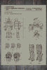 Iron Man Suit - Patent on Wood