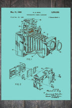 Camera - Patent on Wood