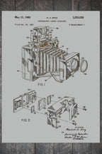 Camera - Patent on Wood