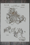 Camera - Patent on Wood