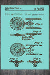 Star Trek Enterprise - Patent on Wood