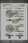 Star Trek Enterprise - Patent on Wood
