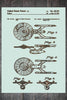 Star Trek Enterprise - Patent on Wood