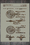Star Trek Enterprise - Patent on Wood